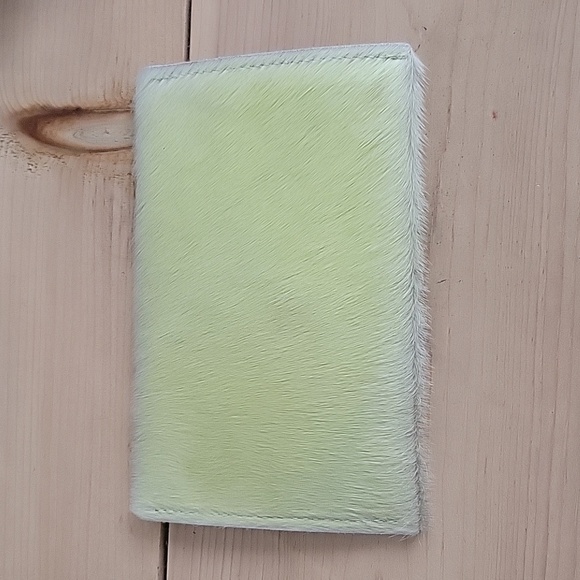 Primecut Vintage Shearling Envelope Wallet - Picture 2 of 5
